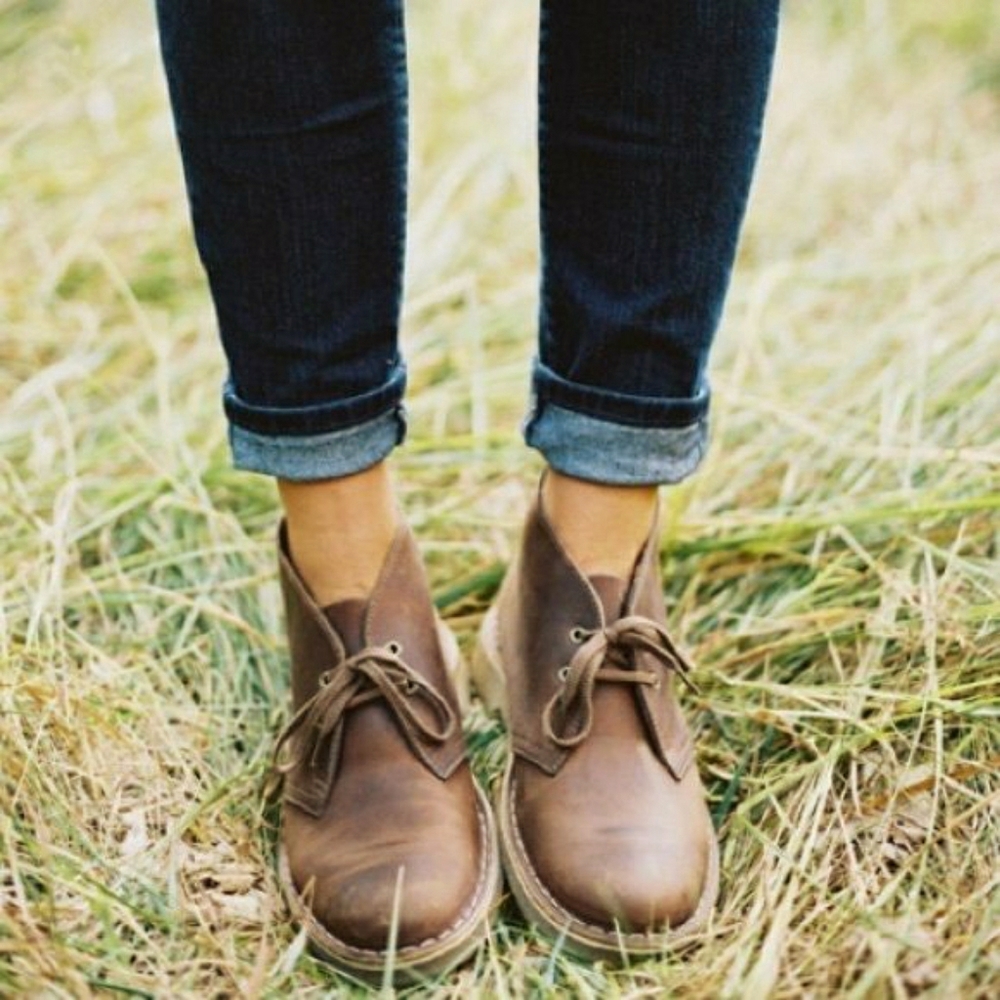 Clarks. Desert boots.